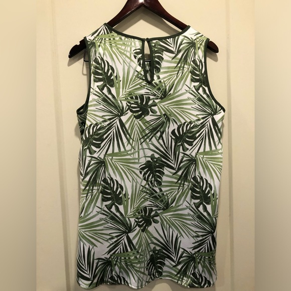 Mario Serrani Italy leafy green tank - Picture 2 of 3